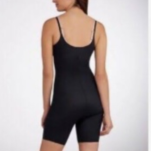 Spanx Thinstincts Open Bust Mid Thigh Bodysuit  #10021R - Picture 2 of 9